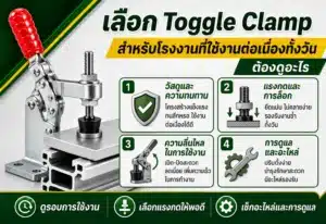 Toggle Clamp สำหรับโรงงาน