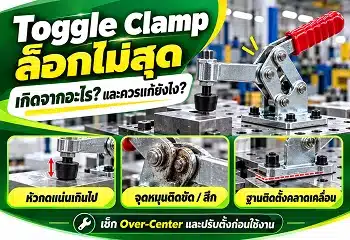 Toggle Clamp ล็อกไม่สุด